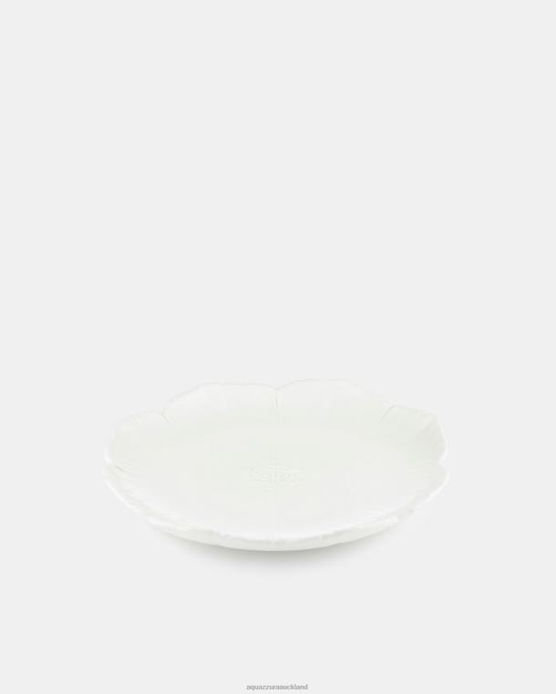 Aquazzura Cherry Blossom Dessert Plate WHITE TZ666501