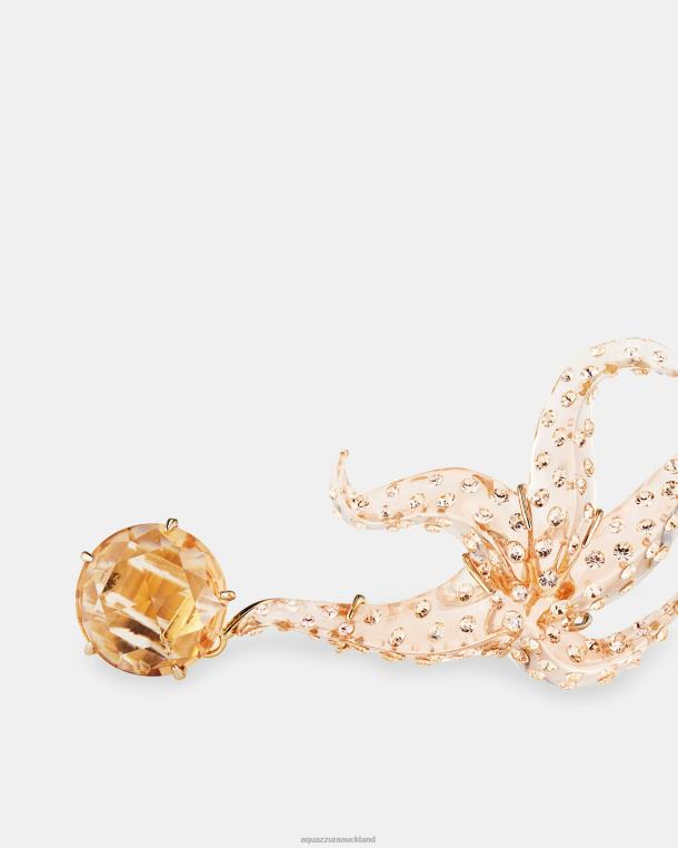 Aquazzura Starfish Earrings ORANGE TZ666435